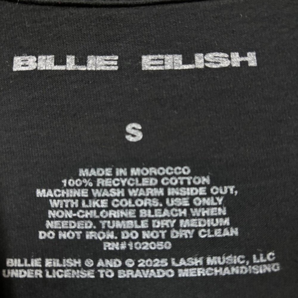 Billie Eilish Hit Me Hard and Soft The Tour Long Sleeve S - Picture 4 of 4